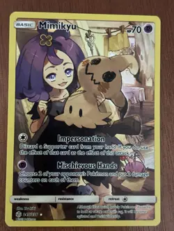 2019 Pokemon SM Cosmic Eclipse Mimikyu #245/236 - Image 1