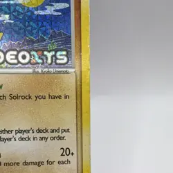 Pokemon Company Lunatone 36/107 EX Deoxys Reverse Holo HP stamped - Image 4