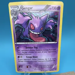 Pokemon TCG Gengar 60/162 Breakthrough Holo Rare Stage 2 English LP/MP - Image 1