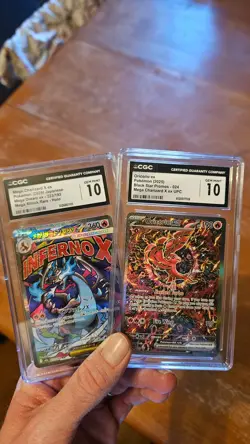 Pokemon MEGA CHARIZARD X ex 023 ORICORIO ex 024 Promo Sequential 🔥 CGC 10 🔥 - Image 1