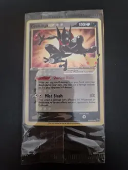 Pokemon Greninja Gold Star SWSH144 Holo Celebrations Sealed - Image 1