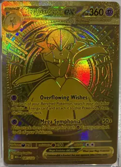Pokemon TCGvery clean Mega Gardevoir EX 187/132 MEG Mega Evolution Full Art Holo - Image 1