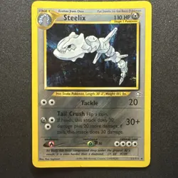 Pokemon Steelix Neo Genesis 15/111 Holo Rare Unlimited English 110 HP Stage 1 - Image 1