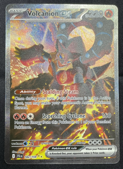 2025 POKEMON JTG EN - VOLCANION ex 182/159 - SPECIAL ILLUSTRATION RARE - Image 3
