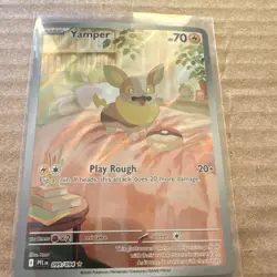 The Pokemon Company Yamper 099/094 Me02 Phantasmal Flames IR Holo English 70HP - Image 1