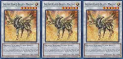 3x Golden Cloud Beast - Malong | CYAC-EN082 | Common | 1st Ed | NM | YuGiOh - Image 1