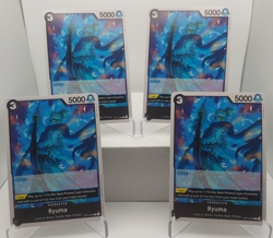 Ryuma Playset - OP14-089 x4 - The Azure Sea's Seven - One Piece TCG - English - Image 1