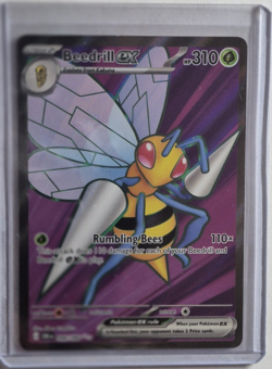 Beedrill EX XY Rare Holo Grass 310 HP English Pokemon TCG Card - Image 1