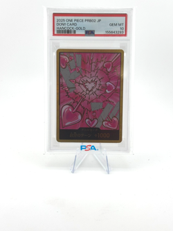 2025 ONE PIECE JAPANESE PRB02-PREMIUM BOOSTER BOA HANCOCK-GOLD DON!! CARD PSA 10 - Image 1