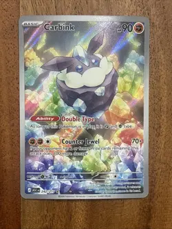 Pokemon TCG Carbink 242/217 Ascended Heroes Illustration Rare NM Card - Image 1