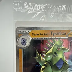 Pokemon Center Team Rocket's Tyranitar Promo Destined Rivals 096/182 Sealed - Image 5
