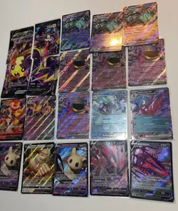 50 Pokemon Card Lot V Vstar ex Holo Rare Rare Bulk Foil holographic Trading card - Image 1