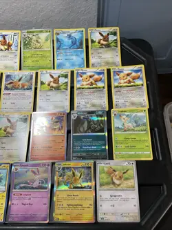 (30) EEVEE CARDS LOT VTG GLACEON LEAFEON ESPEON JOLTEON EVOLUTION Holo Plasma - Image 4