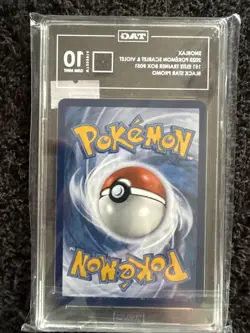 Pokemon TCG Snorlax 051 Promo Card TAG 10 Black Star - Image 2