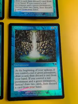 Ceta Sanctuary x4. Playset. enchantment Apocalypse. Old Border FOIL. MTG Card. - Image 4