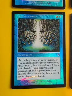 Ceta Sanctuary x4. Playset. enchantment Apocalypse. Old Border FOIL. MTG Card. - Image 5