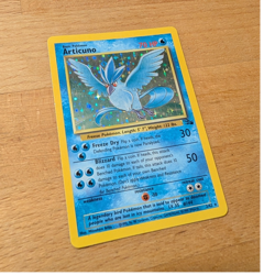 Pokemon TCG - Fossil Articuno Holo 2/62 (1999) Basic - English - 1 Card - Image 1