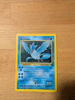 Pokemon TCG - Fossil Articuno Holo 2/62 (1999) Basic - English - 1 Card - Image 5