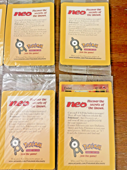 Pokemon WOTC Black Star Promo #34 Entei Reverse Holo Sealed Card 2001 - Image 2