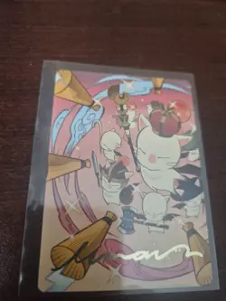 Summon: Good King Mog XII (41/53)- Art Series Gold Stamped NM (Art Card) [MTG] - Image 2