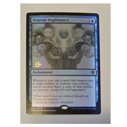 Magic: The Gathering Vesuvan Duplimancy Dominaria United 073/281 Rare Foil Promo - Image 1