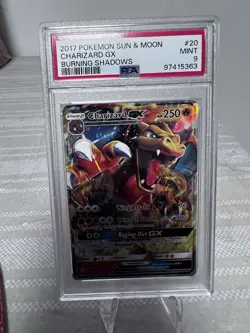 Pokemon TCG Charizard GX Burning Shadows 20/147 Holo Ultra Rare - PSA 9 - - Image 2