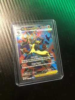 160/132 Mega Lucario ex Pokemon ME Mega Evolution Holo English Near Mint - Image 2