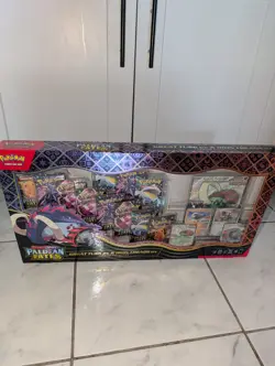 Pokemon TCG: Paldean Fates Great Tusk ex & Iron Threads ex Premium Collection - Image 1
