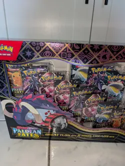Pokemon TCG: Paldean Fates Great Tusk ex & Iron Threads ex Premium Collection - Image 4