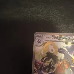 Pokemon TCG Cynthia's Garchomp ex Sv10 Destined Rivals 232/182 Full Art Holo EN - Image 3