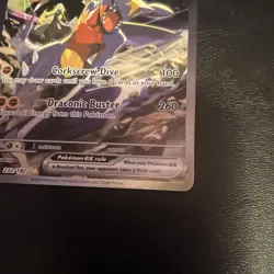 Pokemon TCG Cynthia's Garchomp ex Sv10 Destined Rivals 232/182 Full Art Holo EN - Image 5