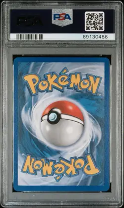 2006 Pokemon EX Legend Maker 81 Rainbow Energy Reverse PSA 8 NM-MT - Image 2