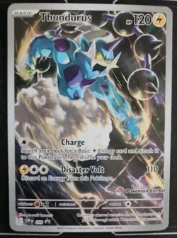Thundurus - SVP209 - Pokemon Scarlet & Violet POKEMON CENTER NM - Image 1