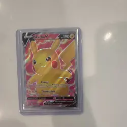 The Pokemon Company Pikachu V Full Art Holo Ultra Rare 170/185 Vivid Voltage - Image 3
