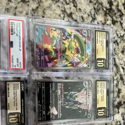 Pokemon TCG 4x Graded Japanese Holo Lot: Tyranitar #079 SV2D, Snorlax - Image 3