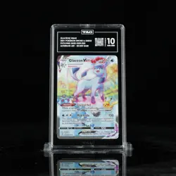 2021 Pokemon SWSH Evolving Skies Glaceon Vmax 209/203 & Glaceon V 175/203 TAG 10 - Image 1