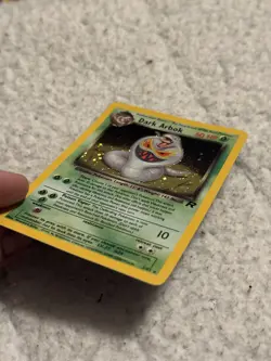 2000 Pokemon Team Rocket Holo #2 Dark Arbok - Image 2