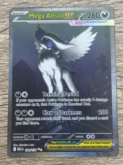 Mega Absol ex 180/132 SIR Pokemon Mega Evolution Pack Fresh - Image 1