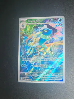POKEMON - FROGADIER 089/086 - CHAOS RISING - ILLUSTRATION RARE - Image 3