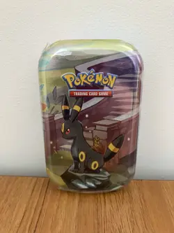 Pokemon Scarlet Violet Prismatic Evolutions Mini Tin-Umbreon - Image 1