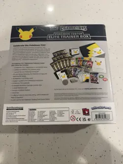 25th Anniversary Celebrations Pokemon Center Elite Trainer Box ETB New Sealed - Image 3