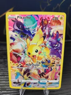 Pokemon TCG Pikachu Secret Rare 160/159 - NM - Crown Zenith - Image 1