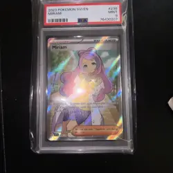 2023 POKEMON SVI EN-SCARLET & VIOLET ULTRA RARE #238 MIRIAM PSA 9 - Image 3