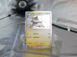 Pokemon TCG Luxio 136/091 Scarlet & Violet Paldean Fates Shiny Rare Pack Fresh - Image 3