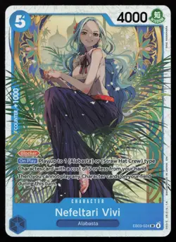 Nefeltari Vivi EB03-024 Extra Booster: One Piece Heroines Edition One Piece NM - Image 1