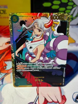 Yamato OP01-121 SEC - ROMANCE DAWN - ONE PIECE TCG Japanese NM! Foil Rare! - Image 1
