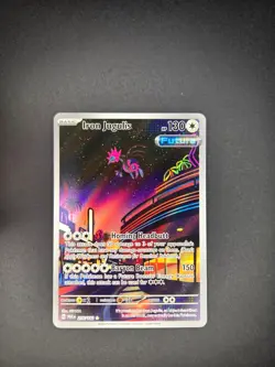 Pokemon TCG - Iron Jugulis 216/182 - Paradox Rift - Illustration Rare NM+ - Image 1