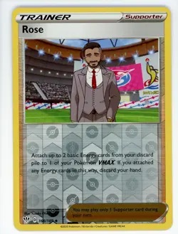 Pokemon Rose 168/189 Reverse Holo Uncommon Trainer Darkness Ablaze NM/MT - Image 1