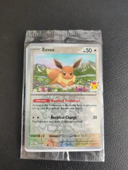 Pokemon TCG - Eevee 074/131 Pokemon Day Stamped Promo Sealed - Image 1