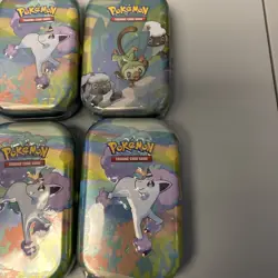 Lot of 6 H24 Pokemon Collectors Galar Pals Mini Tins SEALED - Image 3